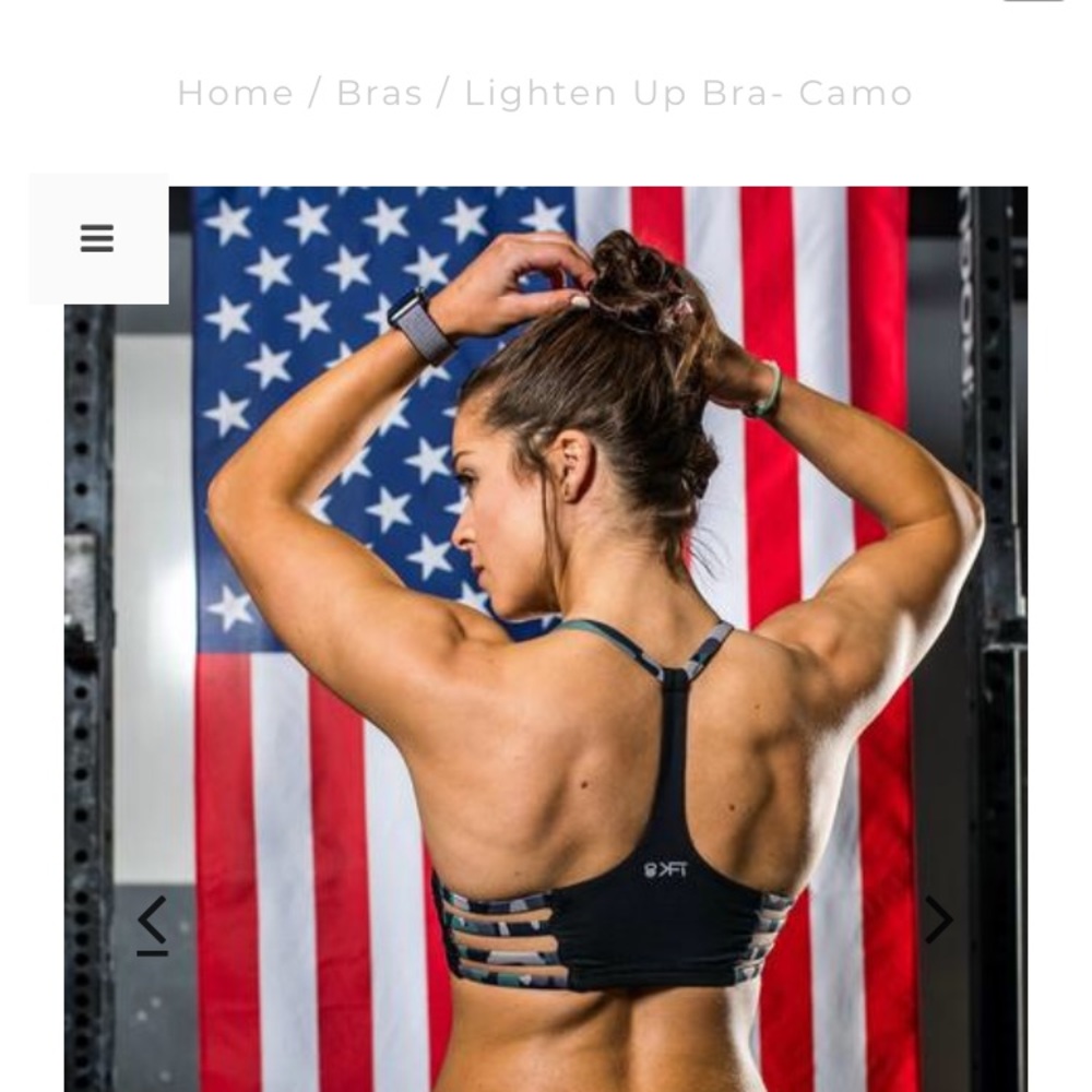 KFT Lighten-up Camo Bra